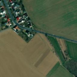 Satellite imagery of [Císařov] chapel sanctus t., CZ