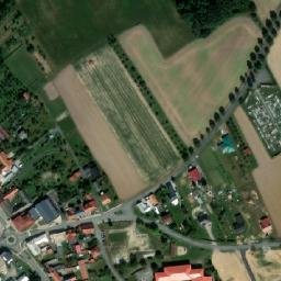 Satellite imagery of [Všechovice] church t., CZ