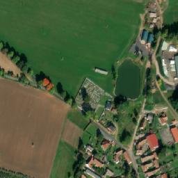 Satellite imagery of [Cetoraz] church t., CZ