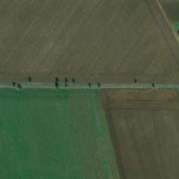 Satellite imagery of [Biskupice na Hané] church t., CZ