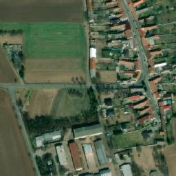 Satellite imagery of [Biskupice na Hané] church t., CZ