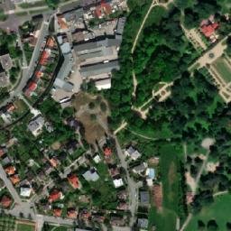 Satellite imagery of [Přerov] castle outlook t., CZ