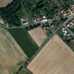 Satellite imagery of [Všechovice] church t., CZ