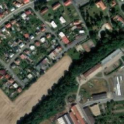 Satellite imagery of [Všechovice] church t., CZ