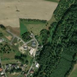 Satellite imagery of [Valašské Meziříčí-Hrachovec] chapel sanctus t., CZ