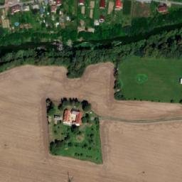 Satellite imagery of Gumárny [Zubří] factory chimney, CZ