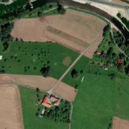 Satellite imagery of Gumárny [Zubří] factory chimney, CZ