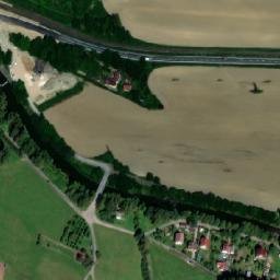 Satellite imagery of Gumárny [Zubří] factory chimney, CZ