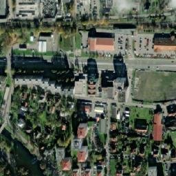 Satellite imagery of Tesla [Rožnov pod Radhoštěm] former electrotechnical factory chimney-1, CZ