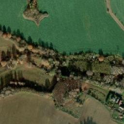 Satellite imagery of [Mileč-Maňovice] chapel sanctus t., CZ