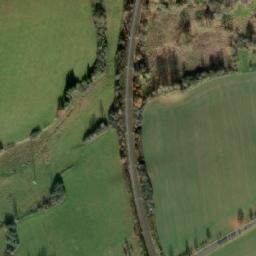 Satellite imagery of [Mileč-Maňovice] chapel sanctus t., CZ