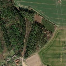 Satellite imagery of [Boudy] church t., CZ