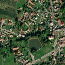 Satellite imagery of [Cetoraz] church t., CZ