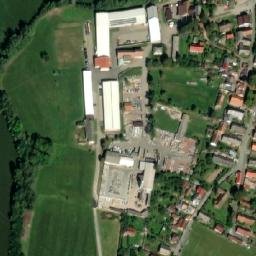 Satellite imagery of St. Florian [Střítež u Jihlavy] church sanctus t., CZ