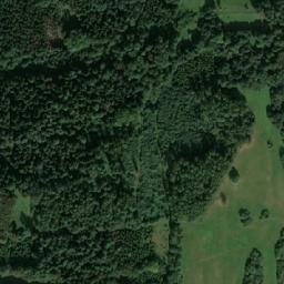 Satellite imagery of [Zašová-Veselá] church t., CZ