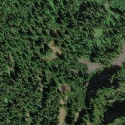 Satellite imagery of Mount Downing, CA