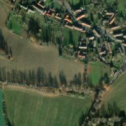 Satellite imagery of [Mileč-Maňovice] chapel sanctus t., CZ