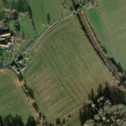 Satellite imagery of [Mileč-Maňovice] chapel sanctus t., CZ