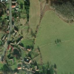 Satellite imagery of [Oselce-Kotouň] church sanctus t., CZ