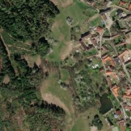 Satellite imagery of [Boudy] church t., CZ