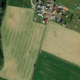 Satellite imagery of St. Florian [Střítež u Jihlavy] church sanctus t., CZ