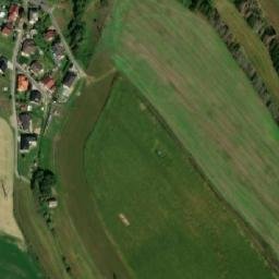 Satellite imagery of St. Florian [Střítež u Jihlavy] church sanctus t., CZ