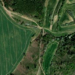 Satellite imagery of Malý Chlum - lookout t., CZ