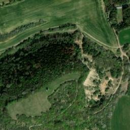 Satellite imagery of Malý Chlum - lookout t., CZ