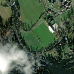 Satellite imagery of [Dolní Bečva] church t., CZ