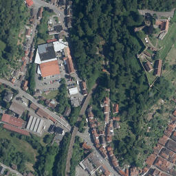 Satellite imagery of Hirschhorn Castle, DE
