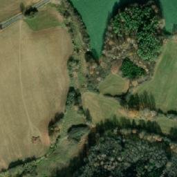 Satellite imagery of [Mileč-Maňovice] chapel sanctus t., CZ