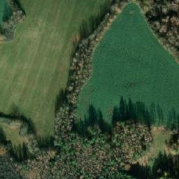 Satellite imagery of [Mileč-Maňovice] chapel sanctus t., CZ