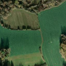 Satellite imagery of [Mileč-Maňovice] chapel sanctus t., CZ