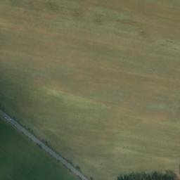Satellite imagery of [Lnáře] church t., CZ