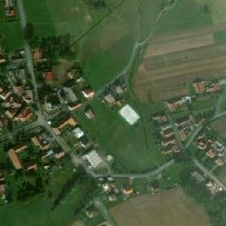 Satellite imagery of [Bobrůvka] church t., CZ