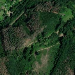Satellite imagery of Pernštejn Castle, CZ