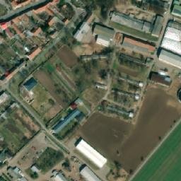 Satellite imagery of [Hrubčice] church t., CZ