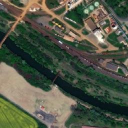 Satellite imagery of Přerovské strojírny - chimney, CZ