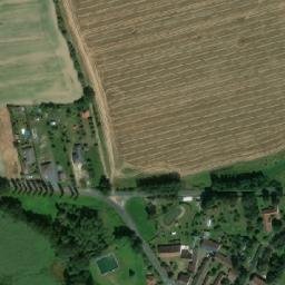 Satellite imagery of [Předslav-Měcholupy] chapel sanctus t., CZ