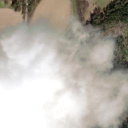 Satellite imagery of [Bezdědovice - Paštiky] church t., CZ