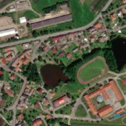 Satellite imagery of [Zhoř u Jihlavy] church t., CZ