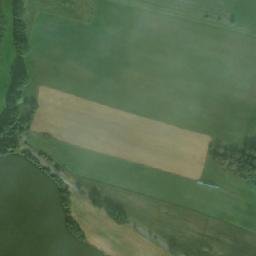 Satellite imagery of [Bobrůvka] church t., CZ