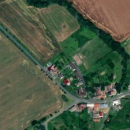 Satellite imagery of [Blazice] church t., CZ