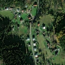 Satellite imagery of [Prostřední Bečva] church t., CZ