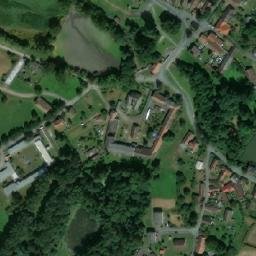 Satellite imagery of [Předslav-Měcholupy] chapel sanctus t., CZ