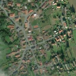 Satellite imagery of [Neurazy] church t., CZ
