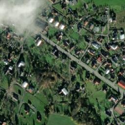 Satellite imagery of [Vigantice] church t., CZ