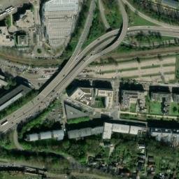 Satellite imagery of Rouen, from Mont Ste. Catherine, FR