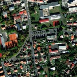 Satellite imagery of Domažlická věž, CZ