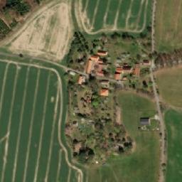 Satellite imagery of Svatý Jan [Květov] church sanctus t., CZ